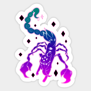 Scorpion Doggo Sticker